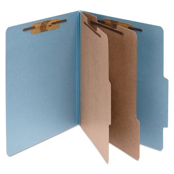 Classification Folder 8-1/2 x 14